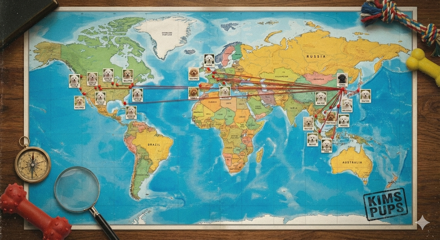 How to Safely Adopt a Premium Korean Puppy: Our International Shipping Process (USA, Hong Kong, Thailand)